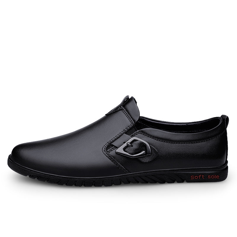 Scarpe casual da uomo traspiranti da guida, scarpe da sposa, mocassini slip-on in pelle | 23008 