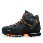 Hochwertige Wanderstiefel, rutschfest, atmungsaktiv, zum Schnüren, hohe Stiefel für Outdoor-Klettern und Trekking | 8037