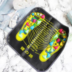 Bequemes Fußreflexzonenmassage-Pad, Walk Stone, quadratisches Fußmassagekissen zur Entspannung bei Körperschmerzen, Gesundheitspflege | 3535 