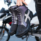 Hochwertige wasserdichte Herren-Turnschuhe für Offroad-Motorradschuhe - Renn- und Reise-Reitschuhe | QK258 