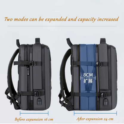 Large Capacity Multifunction Anti Theft Smart Laptop Backpack With Usb Charging Port Bag