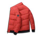 Dicke Winter-Daunenjacke für Herren – Warmer Baumwollmantel mit Stehkragen für europäische Winter 8668 