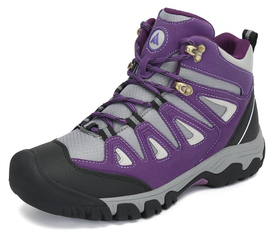 Herren Atmungsaktiv Wasserdicht Strapazierfähige Zehenpartie Anti-Rutsch Sicherheits Trekking Wanderschuhe | A15 