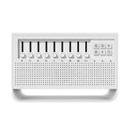 Neues, schickes Design, 200 ml, Babypflege, Schlafsimulation, 3D-Feuerlampe, Flamme, weißes Rauschen, USB-Musik, Diffusor für ätherische Öle | VR-WN03 