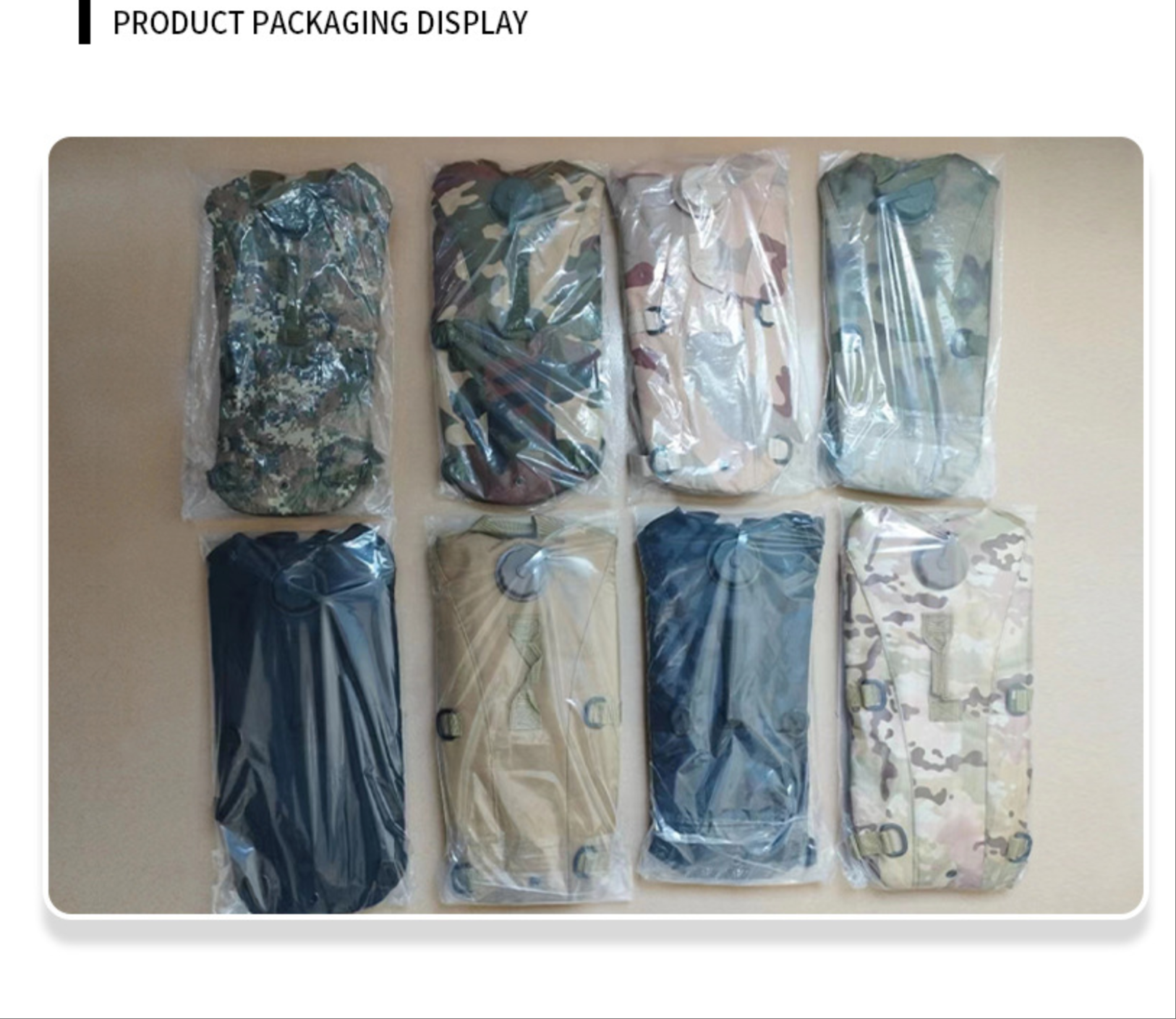 ACAMO 3L Trinkrucksack – Wasserrucksack für Outdoor-Radfahren und Wandern | AKM-001 