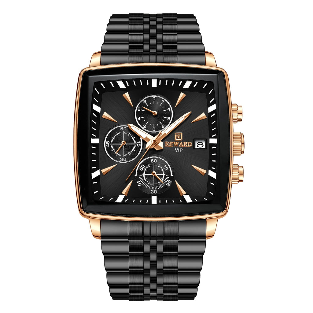 Herrenuhren Quarz Luxus Business Leuchtzeiger Wasserdichte Uhr | RD81100M 