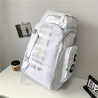 Wanderrucksäcke mit großer Kapazität, Outdoor-Tagesrucksack, ästhetische Reisetaschen mit mehreren Taschen, Camping-Skateboard-Skitasche | 2C101 