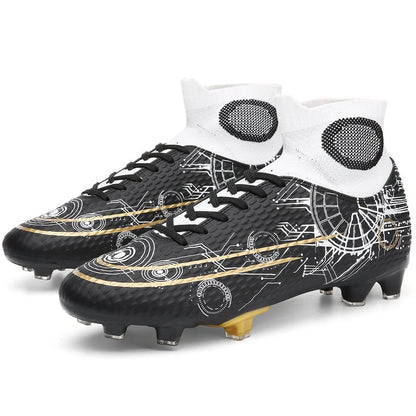 Soccer Shoes Non-slip Football Boots Cleats Grass Footy Sneakers | 566-1