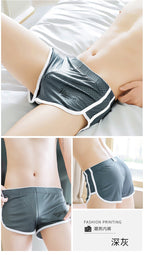 Aroku Herren-Boxershorts aus Seide mit kühlender Wirkung – Atmungsaktive Lounge-Hose mit mittlerer Leibhöhe | Schnelltrocknende Sommerunterwäsche für ultimativen Komfort | 4034-DK 