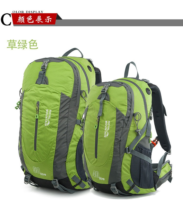 Royal Mountain Classic Wanderrucksack – 40L wasserdichter Outdoor-Reiserucksack mit multifunktionalem Design | 4099 