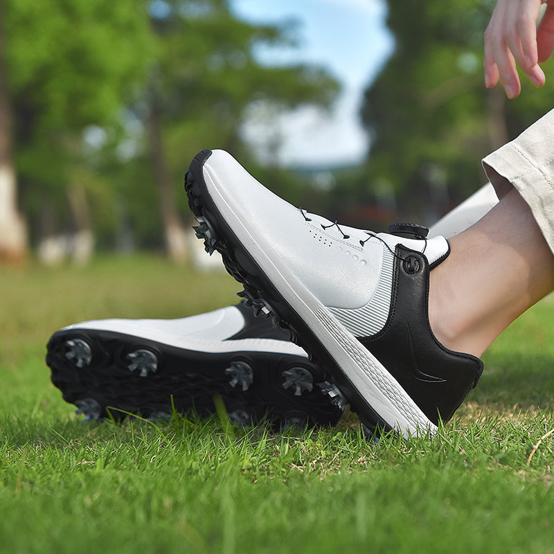 Chaussures de golf imperméables et respirantes pour hommes, chaussures de marche professionnelles antidérapantes | D530