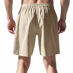 Leichte Strandshorts aus Leinenmischung für Herren – Relaxed Fit 5-Zoll-Freizeitshorts | WW-2 