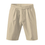 Leichte Strandshorts aus Leinenmischung für Herren – Relaxed Fit 5-Zoll-Freizeitshorts | WW-2 