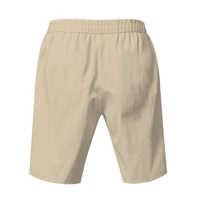 Leichte Strandshorts aus Leinenmischung für Herren – Relaxed Fit 5-Zoll-Freizeitshorts | WW-2 