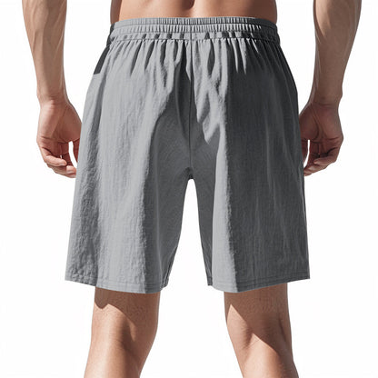 Leichte Strandshorts aus Leinenmischung für Herren – Relaxed Fit 5-Zoll-Freizeitshorts | WW-2 