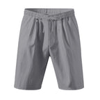 Leichte Strandshorts aus Leinenmischung für Herren – Relaxed Fit 5-Zoll-Freizeitshorts | WW-2 