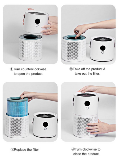 High-Performance Air Purifier Quiet Efficient & Ideal For Home Or Office Air Cleaner | AP01