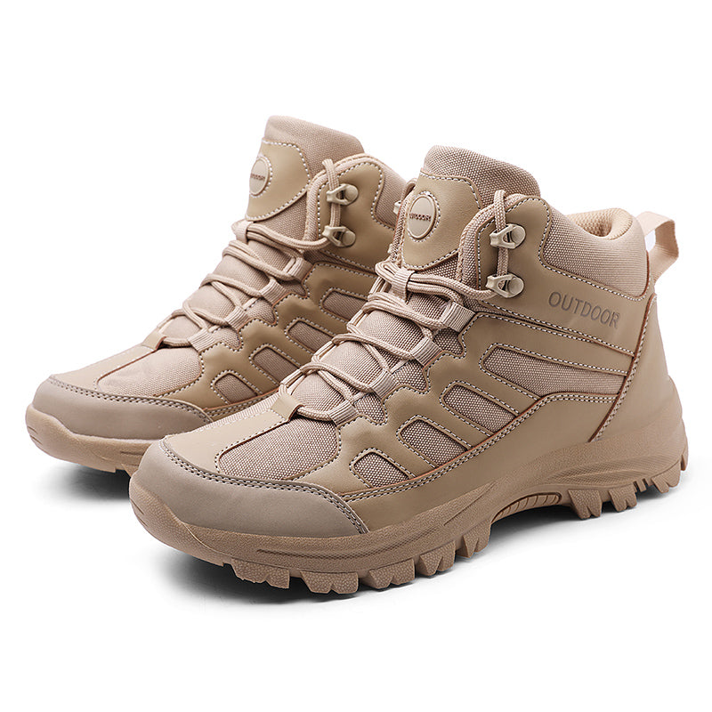 Bottes militaires tactiques de combat de l'armée avec fermeture éclair latérale pour hommes de la taille 6 à 13,5 | K620