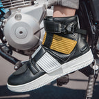 Schienbeinschutz TPU Professionelle Rennmotorradschuhe Herren Lange Rennstiefel mit Sicherheitsschutz Turnschuhe | JCS360 