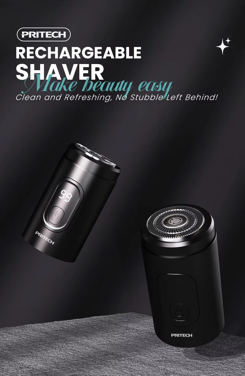 Mini Compact Electric Shaver Portable & Rechargeable for Smooth On-the-Go Grooming | RSM-2253