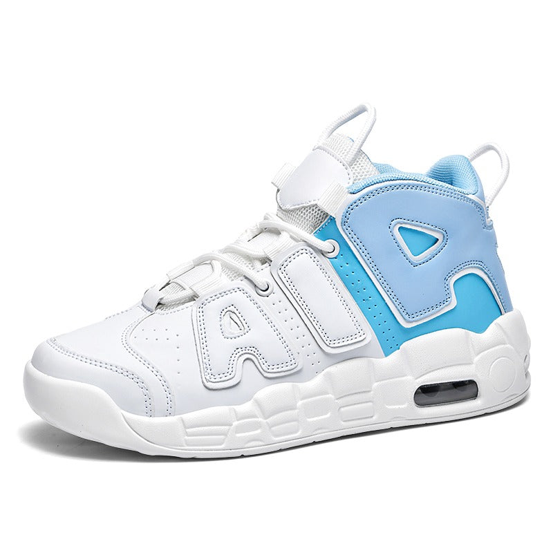 Herren Sneakers Leder Air Cushion Basketballschuhe