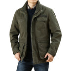 Herren Militärjacke mit mehreren Taschen, lässig, taktische Jacken, männlich, Caquetá Hombre | 9885 