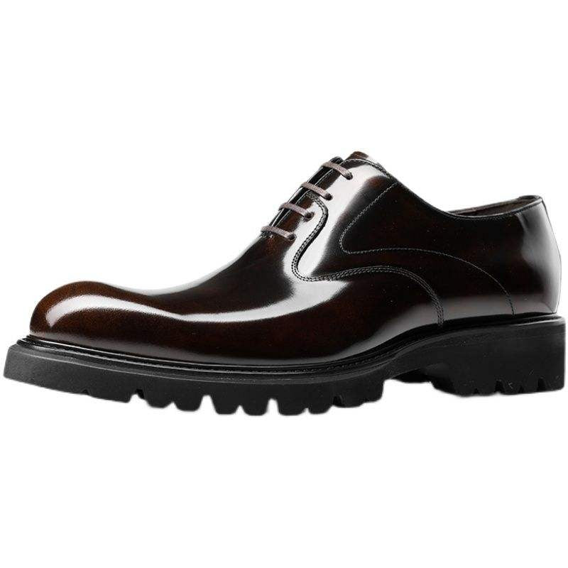 Men's Genuine British Leather Premium Dress Shoes for Suits Luxury Business Oxford Boots | 770536