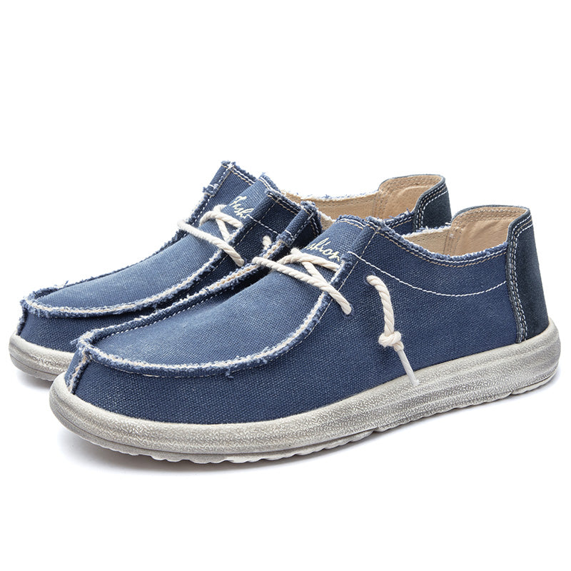 Atmungsaktive Herren-Sommer-Sneaker zum Schnüren | Leichte Low-Top-Freizeitschuhe | 8803 