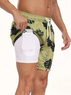 Schnelltrocknende Sommer-Strandshorts für Herren, mit Milchseide gefütterte Badehose für Männer | 265SCTK 