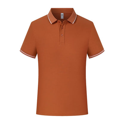 Men 100% Cotton Polo T-Shirt Short Sleeves Polo Shirt Tops |  JH-S6001