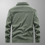 Herrenjacke Slim-Fit Mantel Cord Mode Lässige Bomberjacken für Männer | XX-1807 