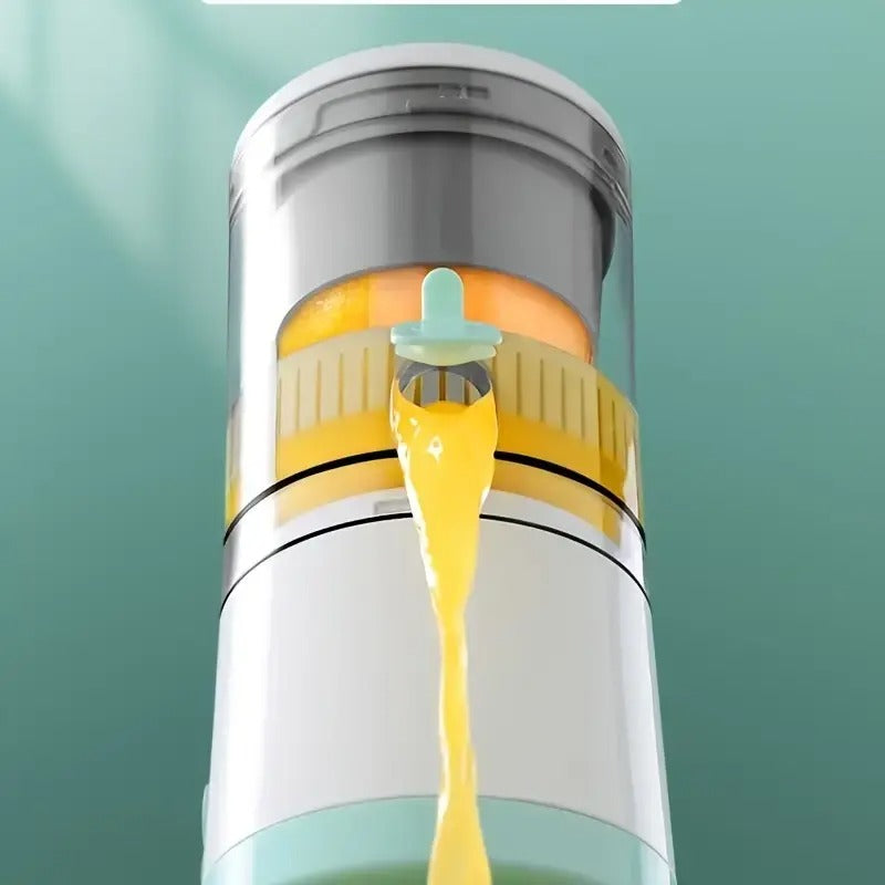 Kompakter elektrischer tragbarer Entsafter – Mini-Entsafter, ideales Geschenk für Feiertage und den täglichen Gebrauch | OL165111542 