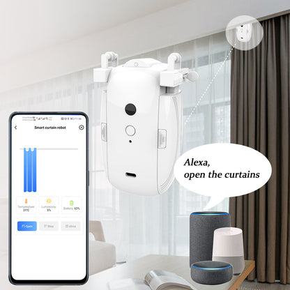 Smart Curtain Robot & Controllers Automated Curtain Solutions for Modern Living | LY-1668