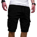 Herren Atmungsaktive Anti-Falten Chino Cargo Schnelltrocknende Shorts Mehrere Taschen Sommer Strandhose | ZK36 