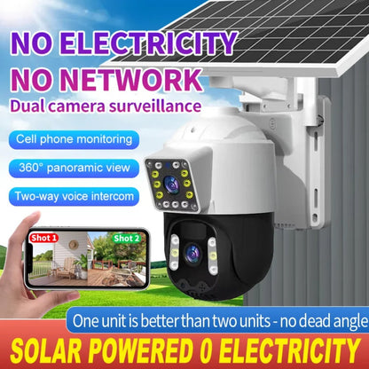 Caméra solaire 360PRO extérieure carte SIM solaire circuit fermé TV PTZ caméra 1080P sans fil sécurité solaire alimentation par batterie | 102 