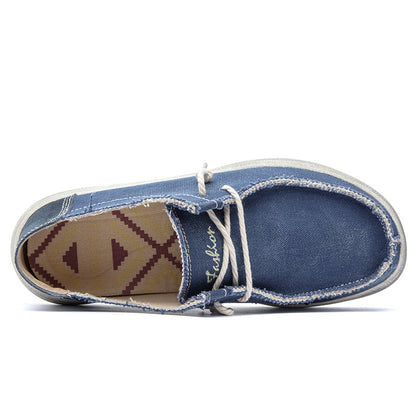 Atmungsaktive Herren-Sommer-Sneaker zum Schnüren | Leichte Low-Top-Freizeitschuhe | 8803 