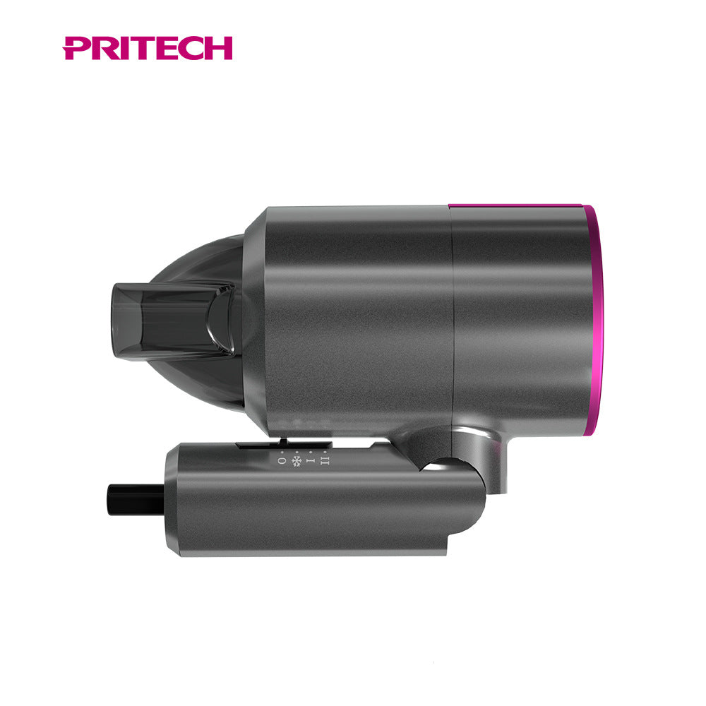PRITECH 1100W Mini-Reisehaartrockner, faltbar, kompakter Gleichstrommotor für einfachen Transport | TC-2457 