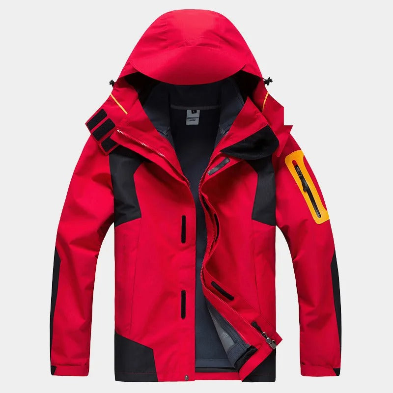 Men's Mountain Ski Jacket - Warm 3-in-1 Winter Fleece, Waterproof & Hooded| SN3-SP10089