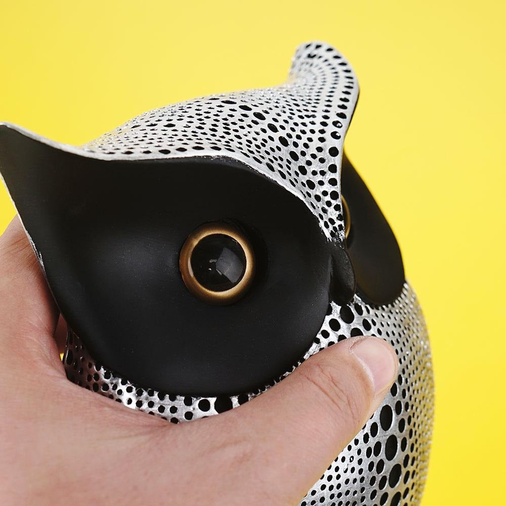 Kreative Eulenornamente aus Harz, nordisches Vogelmodell, Kunsthandwerk für die Wohnkultur im Wohnzimmer | RDW001 