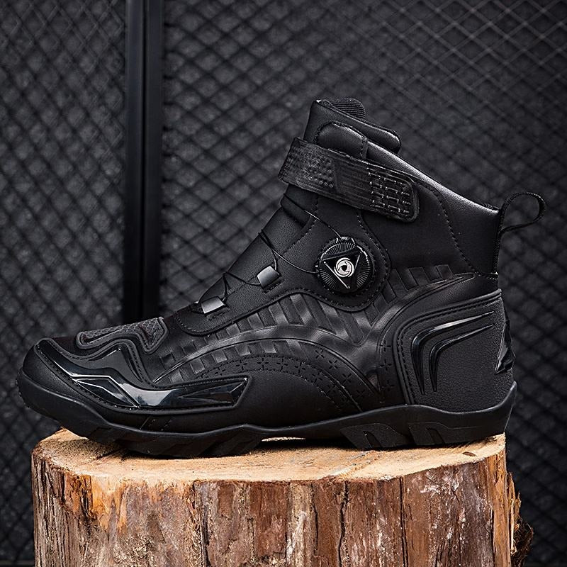 Premium Racing Shoes & Motorcycle Riding Boots Leather Boots for Ultimate Performance | QK268