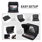Outdoor Laptop Sun Shade Cover | Portable Privacy Screen for 12-14＂16＂Laptops | Foldable Anti-Glare Shield for Work & Travel | APJ619