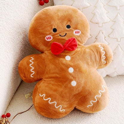 Premium Quality Christmas Tree Plush Gingerbread Stuffed Plants Candy Cane Pillow |