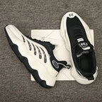 Chunky-Schuhe für Herren, höhenverstärkende Sneakers, atmungsaktives Mesh, sportliche Freizeitschuhe | 2218 