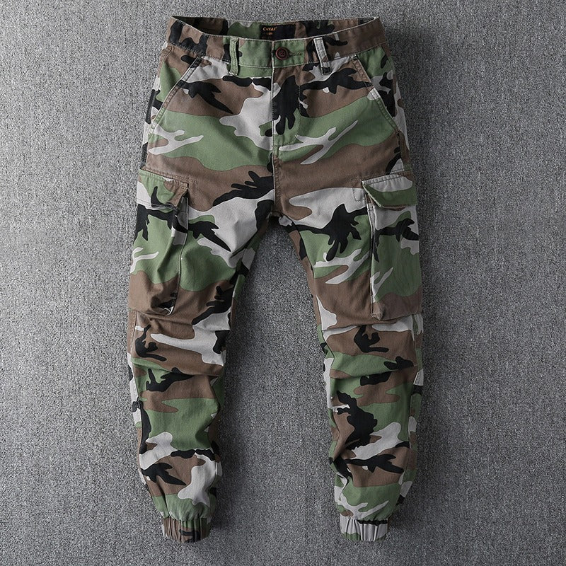Hochwertige Herren Casual Camouflage Hose Lockere &amp; Verschleißfeste Hose | 211