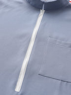 Lässiger arabischer Herrenmantel im ethnischen Stil, einfarbiges Patchwork-Design für moderne Eleganz | 852145 
