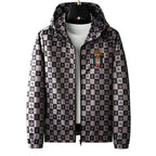 Herren Bomberjacke Jogging Kapuzenmantel Streetwear Slim Casual Dünne Jacke | D208-JK83001 