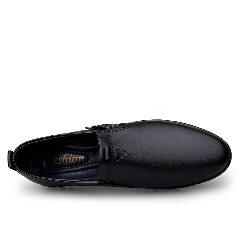 Scarpe casual da uomo traspiranti da guida, scarpe da sposa, mocassini slip-on in pelle | 23008 