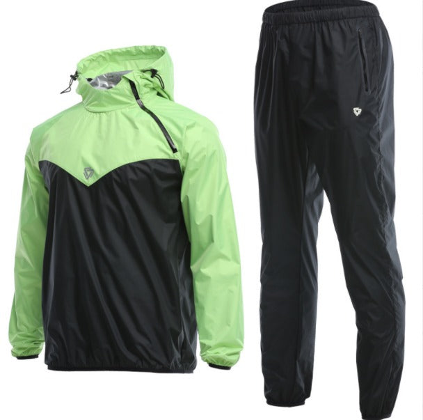 Hochwertiger Saunaanzug für Herren, Saunajacke, Hose, Trainingsanzüge fürs Fitnessstudio | TC2882 