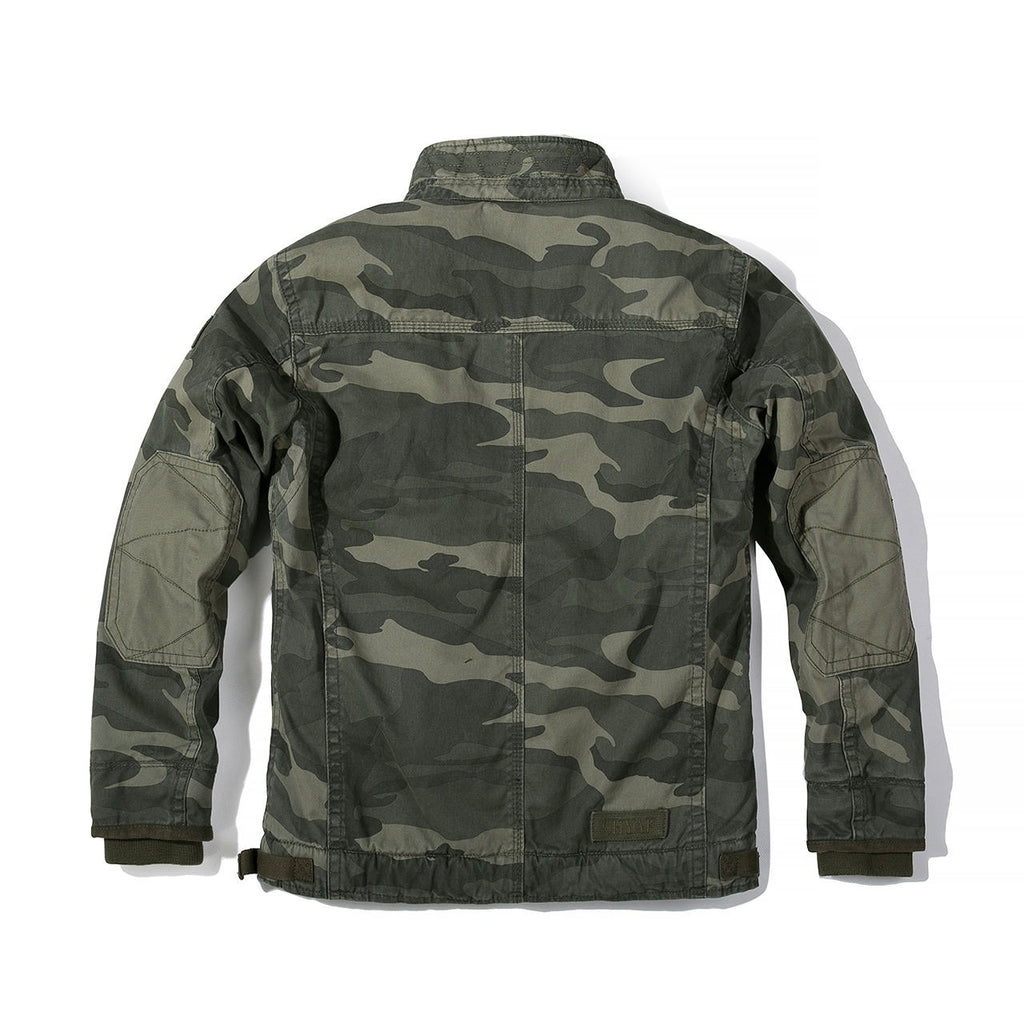 Weiche Premium-Fleecejacke für Herren – Winddichter Camouflage-Outdoor-Mantel mit dickem Plüsch-Innenfutter für ultimative Wärme | 318 