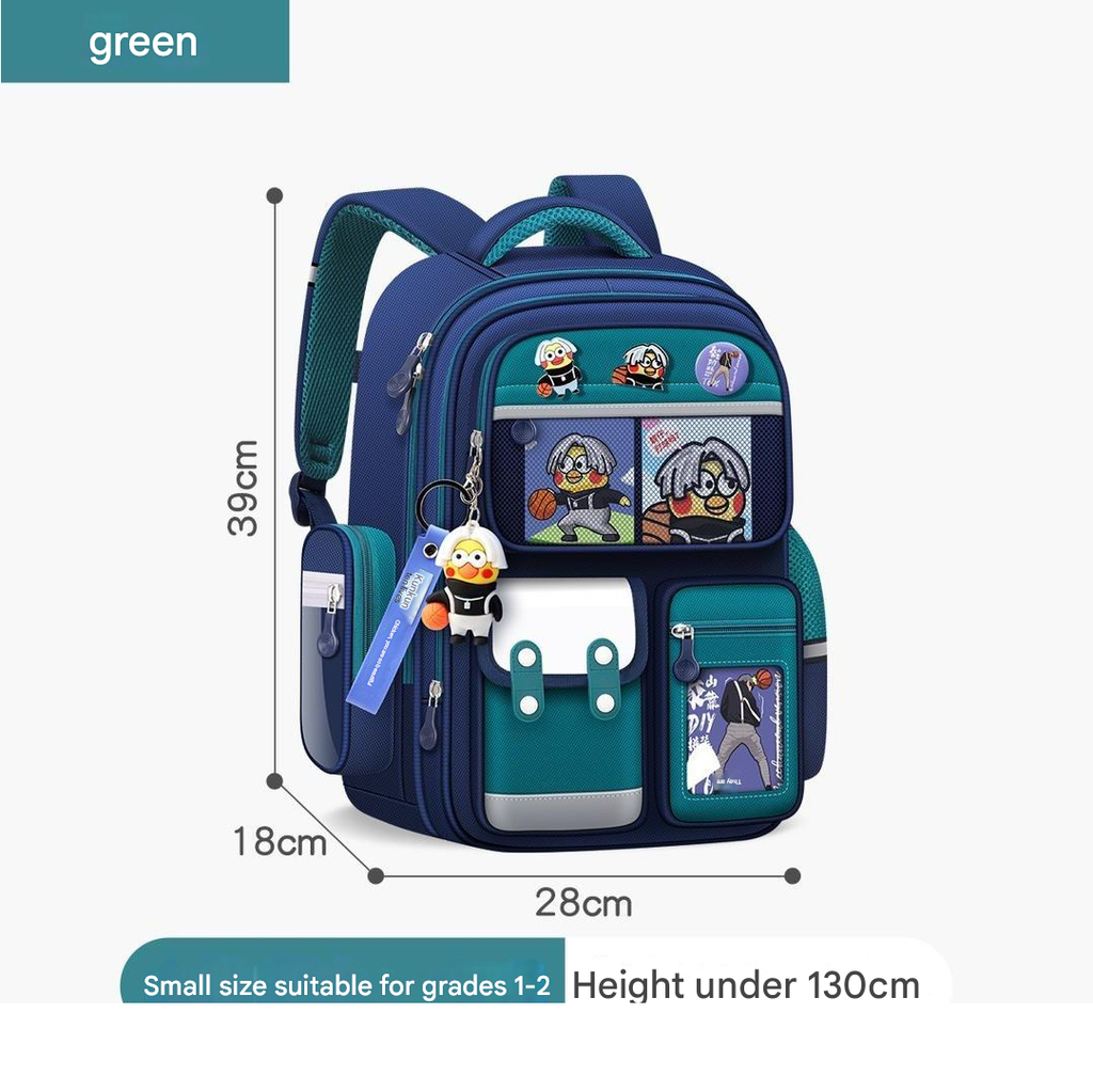Kulomi Kinder-Schulrucksack – Leichtes, ergonomisches und rückenstützendes Design für Kinder | 1-602 